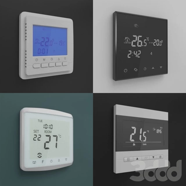Touch Screen Thermostats - System controls