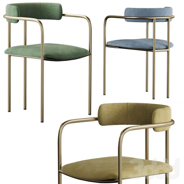 West Elm Lenox Velvet Dining Chair