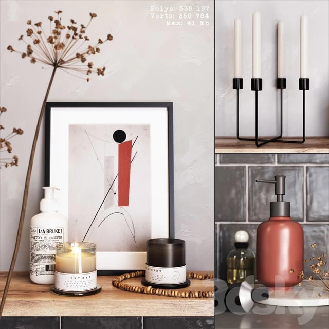 H&M Decorative bathroom set