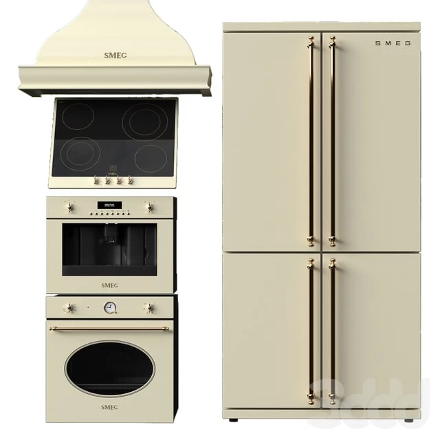 Smeg Coloniale Kitchen Appliances Collection