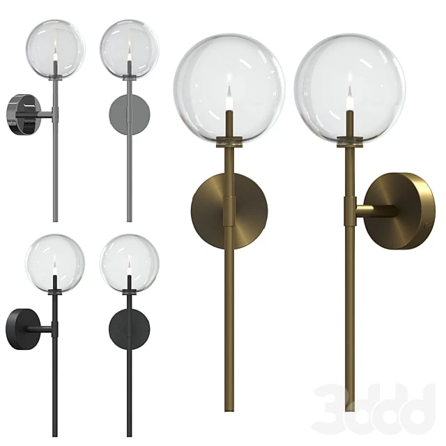 Wall sconce DAWN SINGLE by Schwung Home