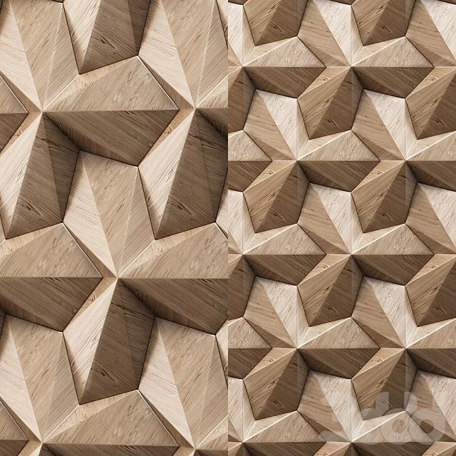 3D panel - seampless