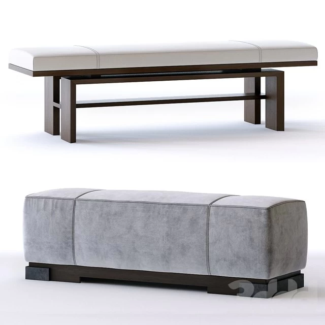 Baker Press bench and Star ottomanpro