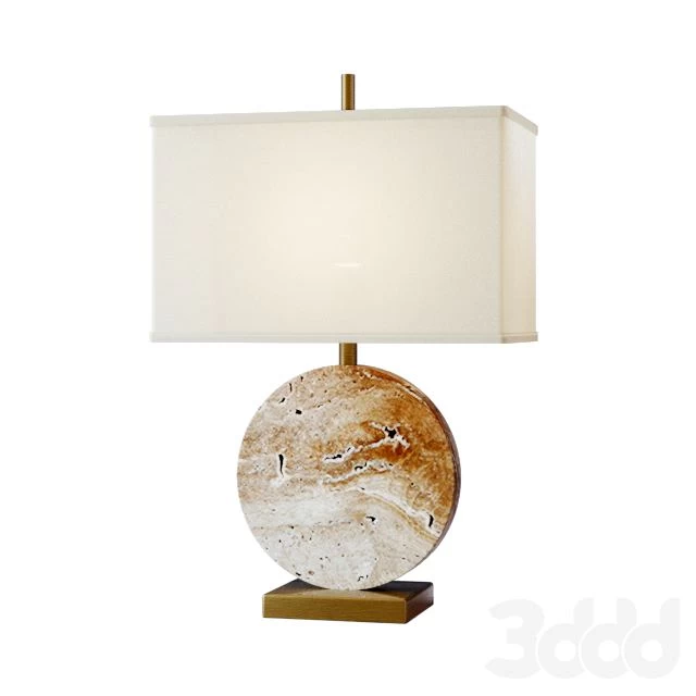 Table lamp Lua Grande Table Lamp beige marble