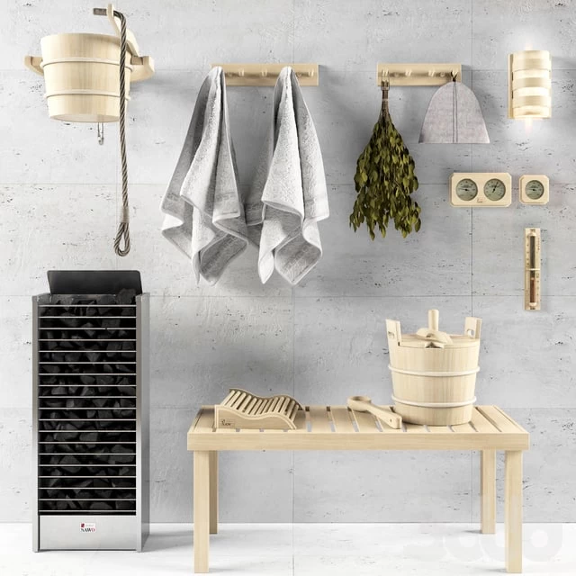 Bath and sauna accessories SAWO