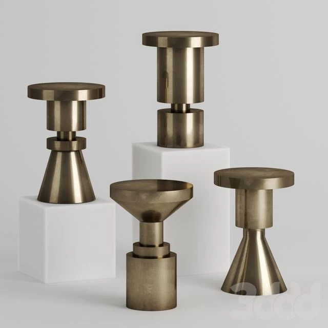 Chess Piece Stools By Anna Karlin