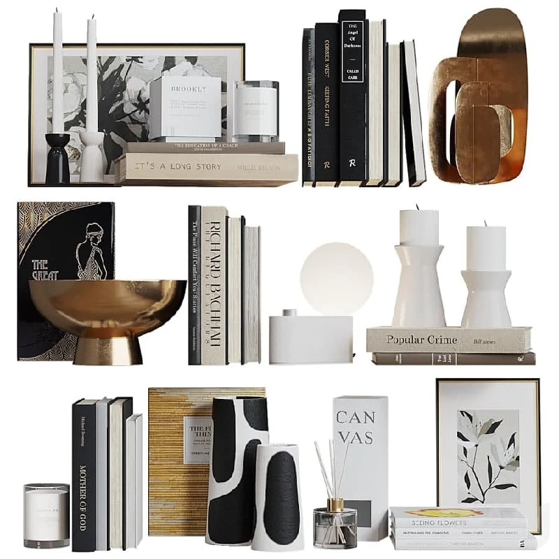 Decor shelf set 13 West Elm