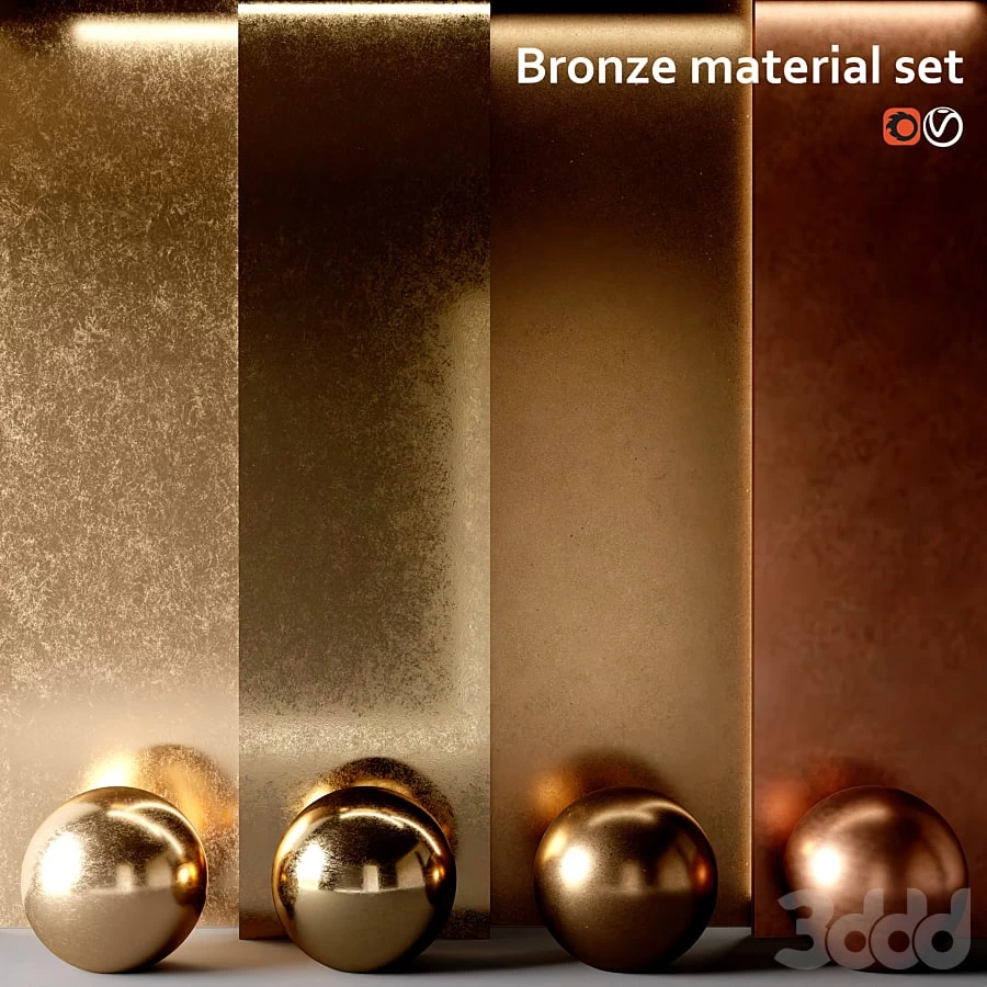 Material set Bronze