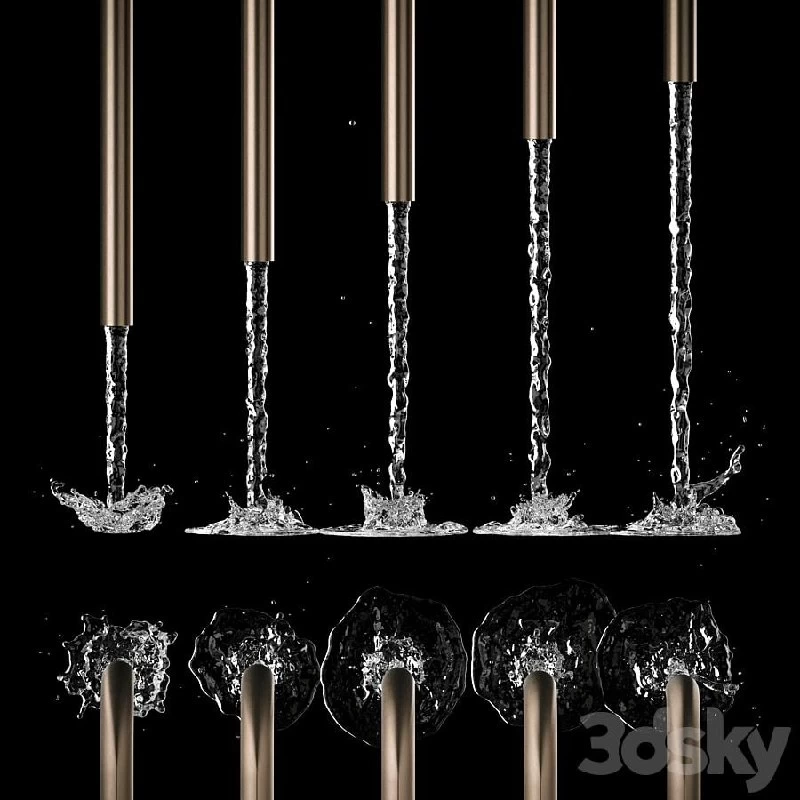 Bathroom jet and sinks