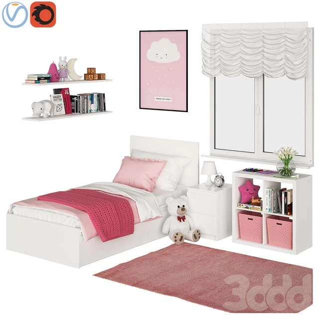 Universal children room Pink