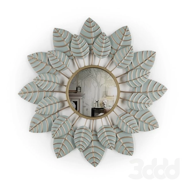 Mirror in metal frame, Decomotive