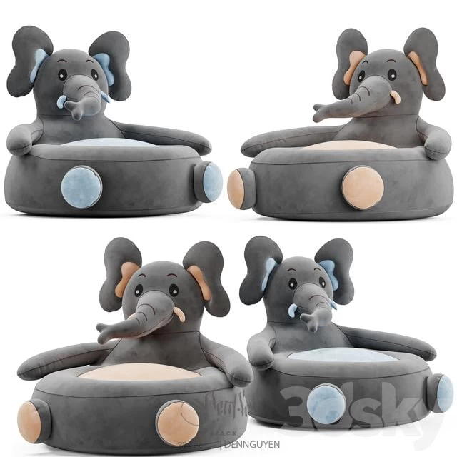Elephant kids chair