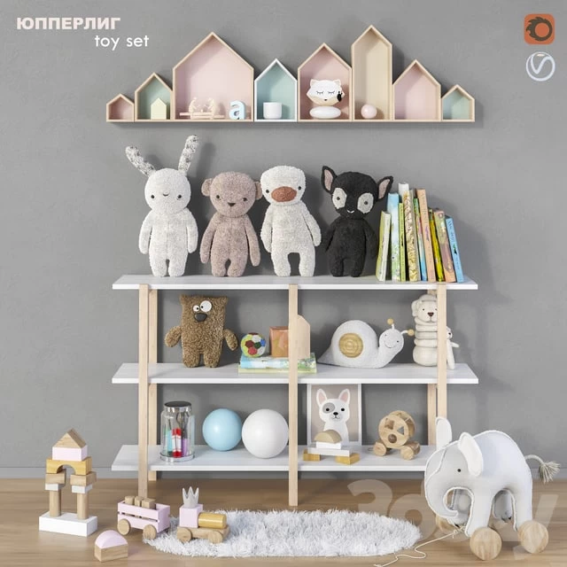Toys and furniture set 13