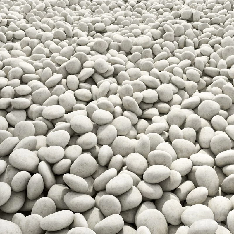 Pebble wite road 2 / Road from white pebbles 2