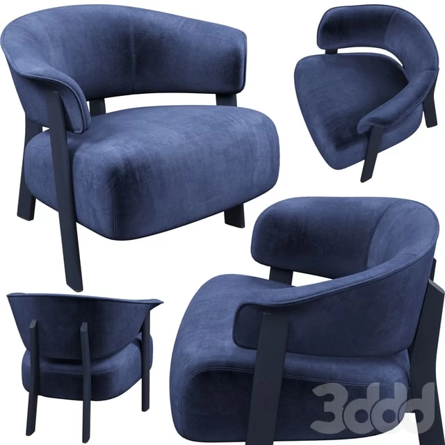 Armchair Cassina 571 BACK-WING