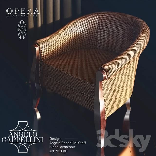 Angelo Cappellini, Opera Contemporary. Siebel armchair