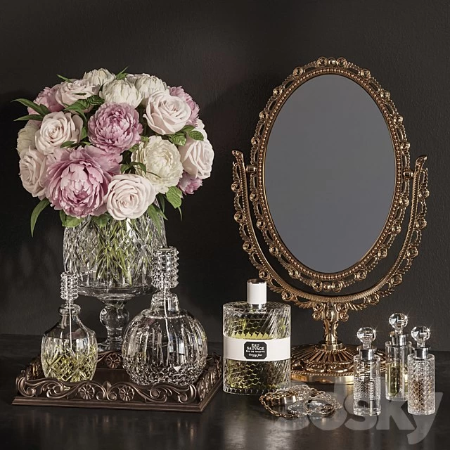DECORATIVE SET 19 Classic Mirror decoration