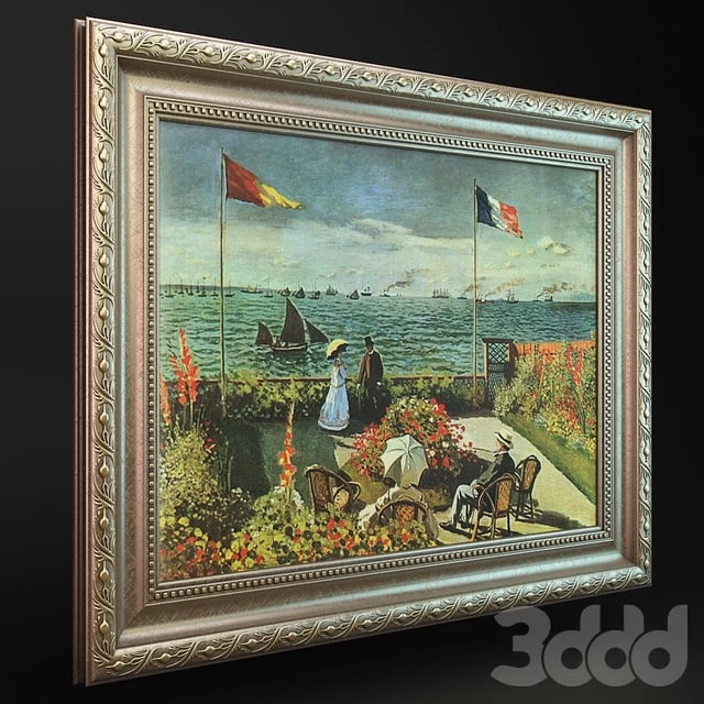 Baget for pictures or mirrors