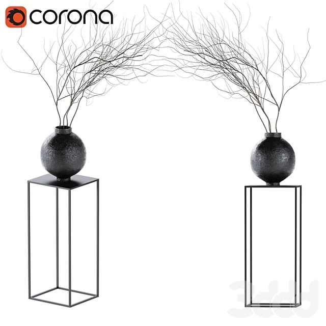 Decorative dry plant