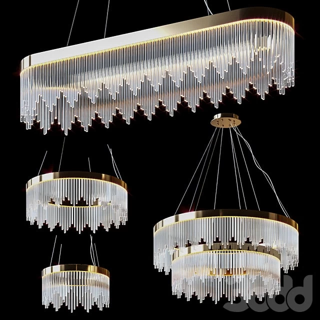 Model Hanging chandeliers FAIRYTALE by Romatti