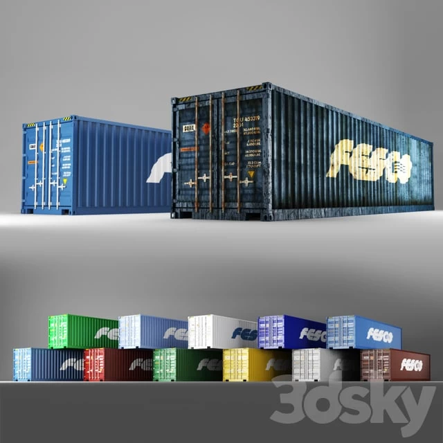 40 ft shipping container Fesco
