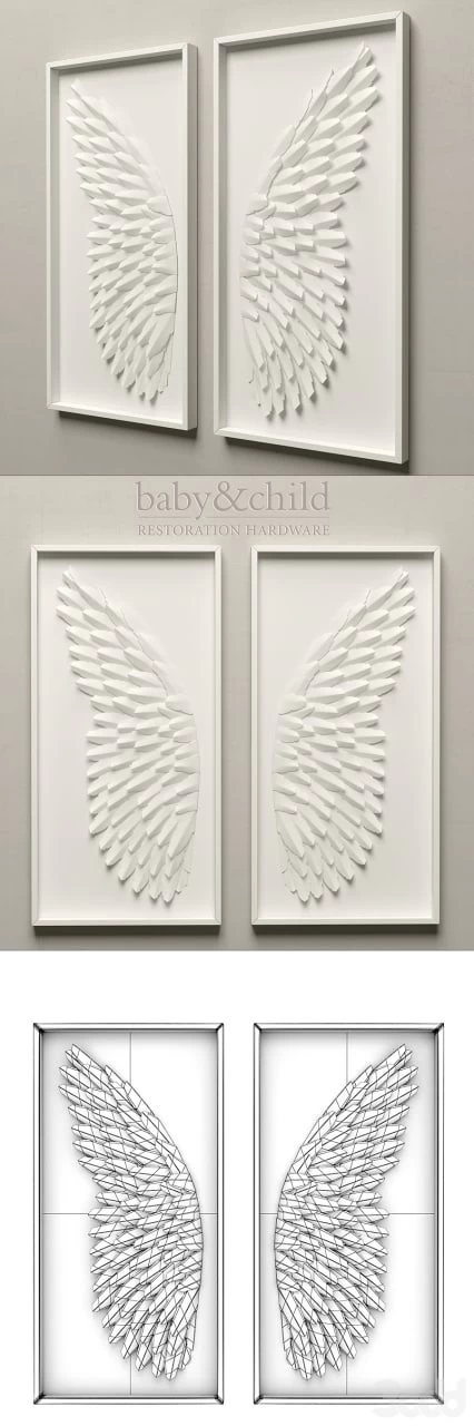 RH/ ANGEL WING ART