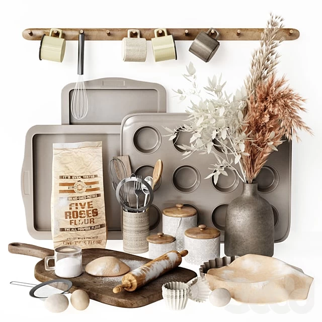 Kitchen Decorative Set - 08