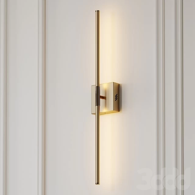Gallatin Dimmable Gold and Silver Wall Sconce by Orren Ellis