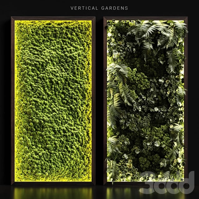 Vertical gardens