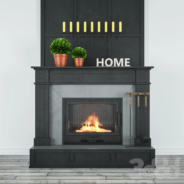 Fireplace classic