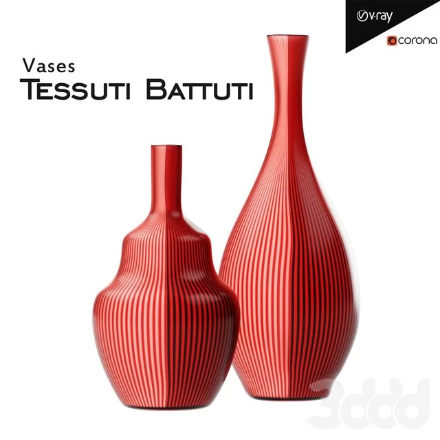 Tessuti Battuti vases