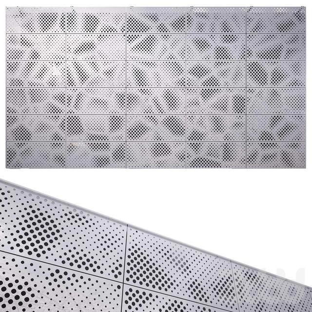 perforated metal panel N2