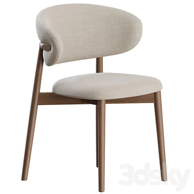 Oleandro Chair Wood by Calligaris