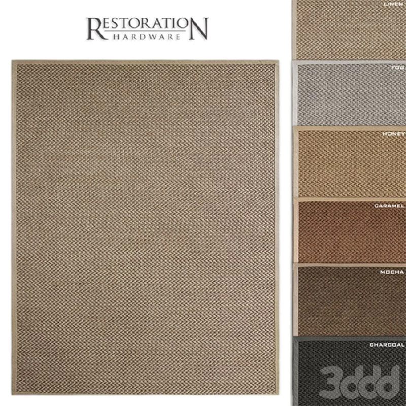 Belgian Double Weave Sisal Rug RH