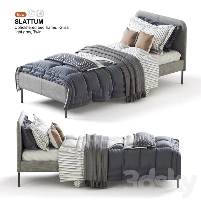 IKEA SLATTUM twin bed