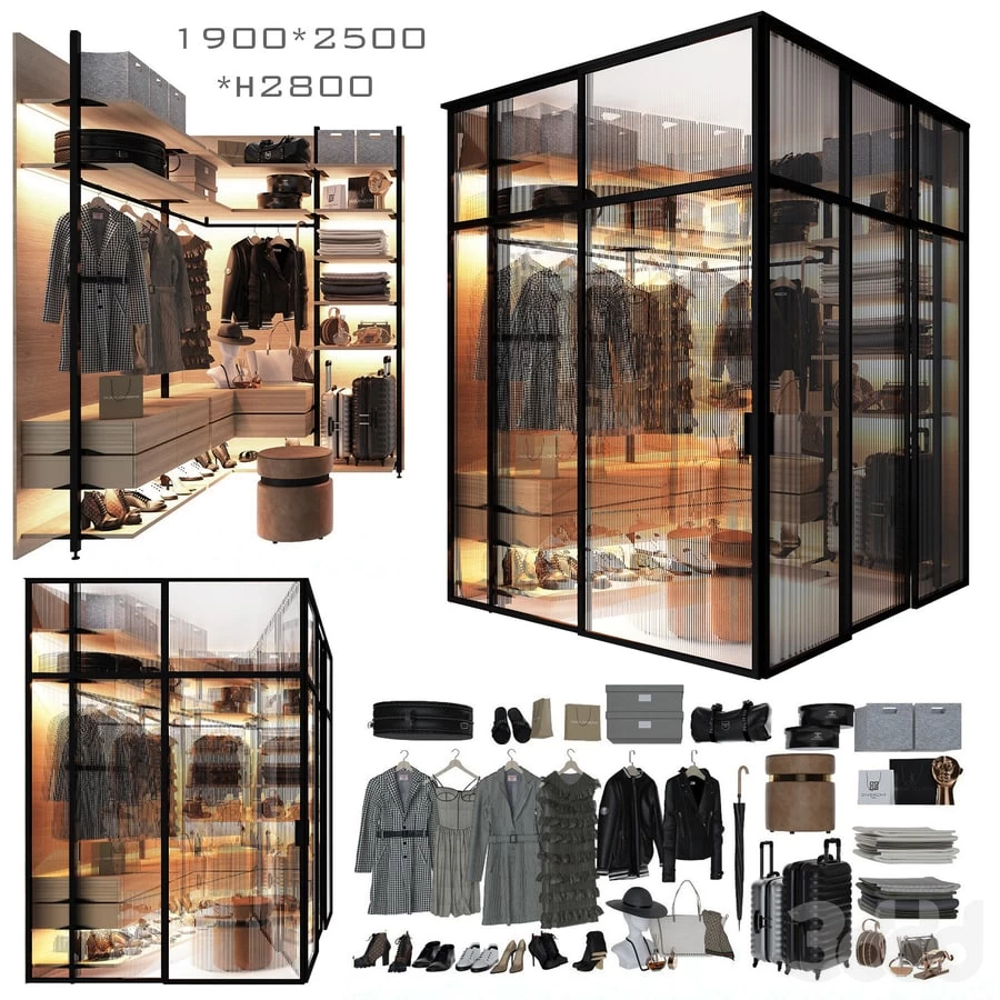 Wardrobe unit in the bedroom_4