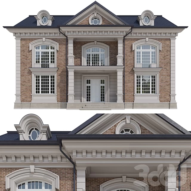 House facade / Architecture / Facade element