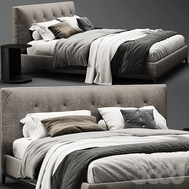 Minotti andersen quilt bed