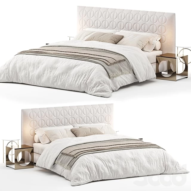 Bed minotti curtis