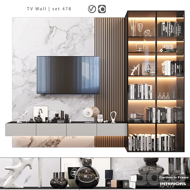 TV Wall | set 478