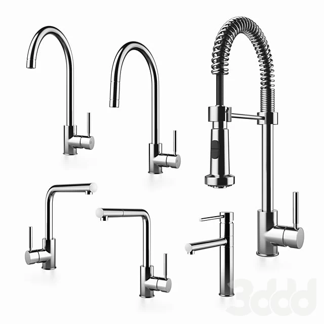 Gessi Neutron Kitchen Tapware Collection