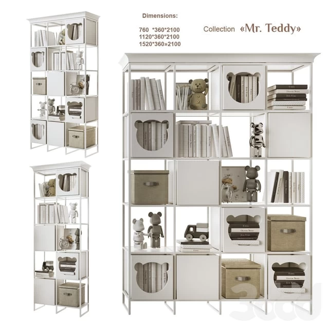 EFI Kid Concept / Mr. Teddy shelving