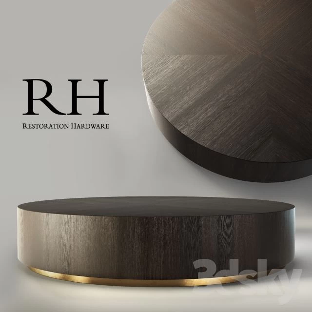 RH Machinto Round Coffee Table