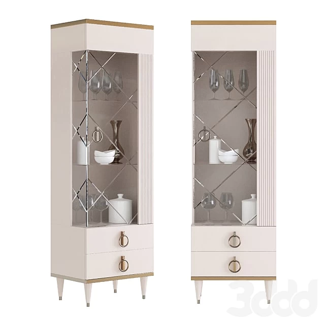 Showcase cabinet from the Rimini Solo collection