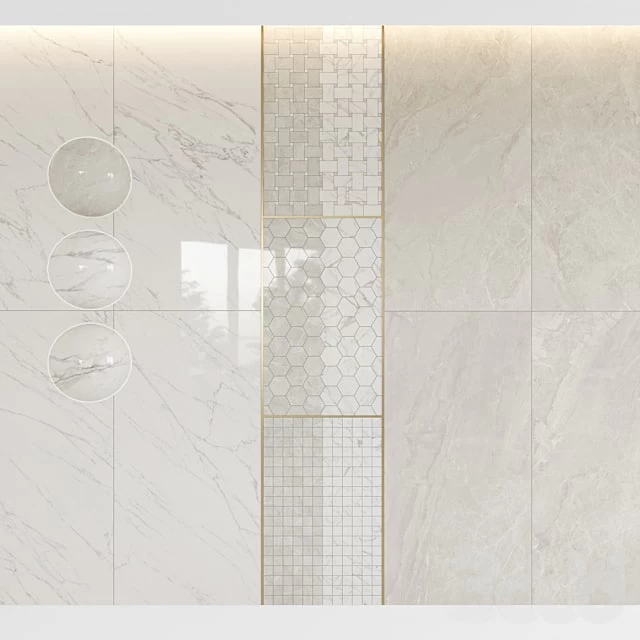 Sant Agostino TRUMARMI decor set2