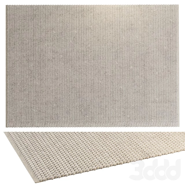 BENUTA WOOL RUG BEADS CREAM