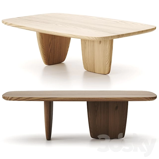 B&b Italia Tobi-Ishi Table Barber Osgerby