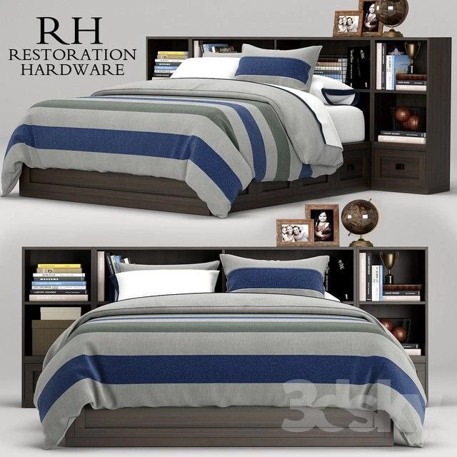 Keynes Storage bed, RH Teen