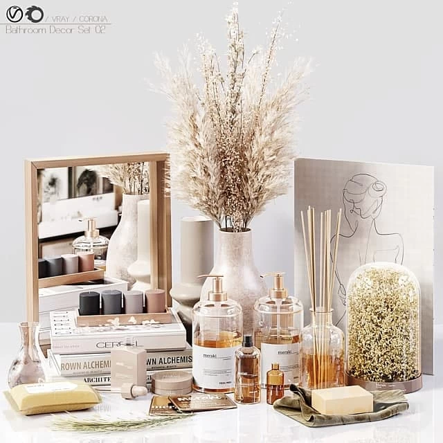 Bathroom Decor Set 02