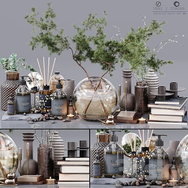Bathroom Decor Set 06